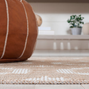 Safavieh Aspect 452 Power Loomed Natural Fiber Rug Natural / Ivory 4' x 6'