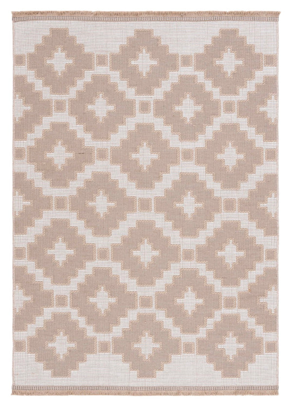 Safavieh Aspect 452 Power Loomed Natural Fiber Rug Natural / Ivory 4' x 6'