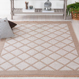 Safavieh Aspect 454 Power Loomed Natural Fiber Rug Ivory / Natural 8'-6" x 12'