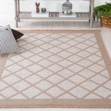 Safavieh Aspect 454 Power Loomed Natural Fiber Rug Ivory / Natural 4' x 6'