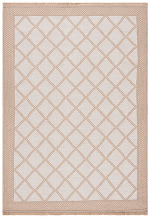 Safavieh Aspect 454 Power Loomed Natural Fiber Rug Ivory / Natural 8'-6" x 12'
