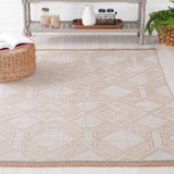 Safavieh Aspect 456 Power Loomed Natural Fiber Rug Ivory / Natural 4' x 6'