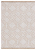 Safavieh Aspect 456 Power Loomed Natural Fiber Rug Ivory / Natural 8'-6" x 12'