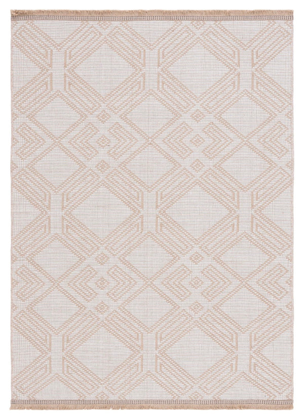 Safavieh Aspect 456 Power Loomed Natural Fiber Rug Ivory / Natural 4' x 6'