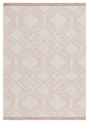 Safavieh Aspect 456 Power Loomed Natural Fiber Rug Ivory / Natural 4' x 6'