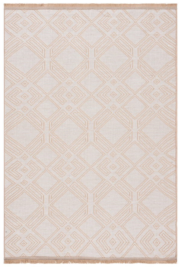 Safavieh Aspect 456 Power Loomed Natural Fiber Rug Ivory / Natural 8'-6" x 12'