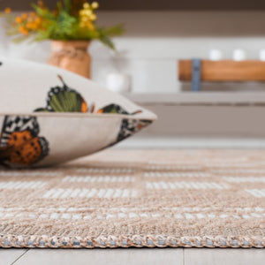 Safavieh Aspect 458 Power Loomed Natural Fiber Rug Natural / Ivory 8'-6" x 12'