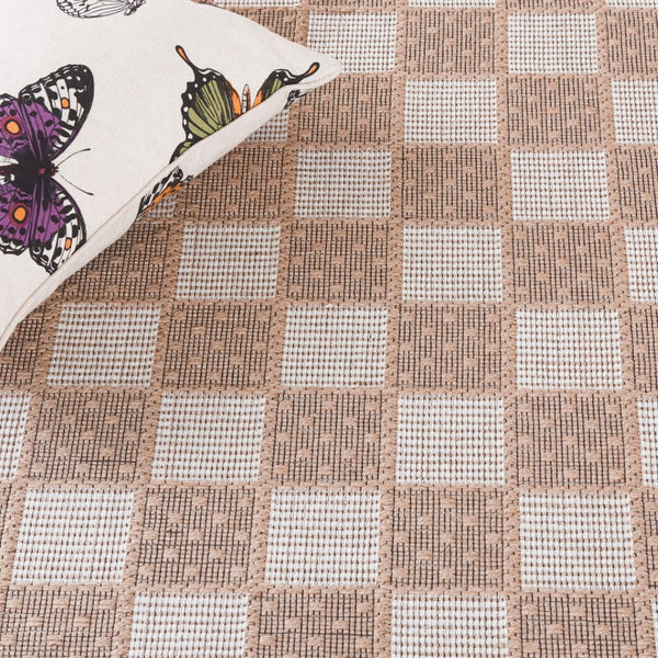 Safavieh Aspect 458 Power Loomed Natural Fiber Rug Natural / Ivory 4' x 6'