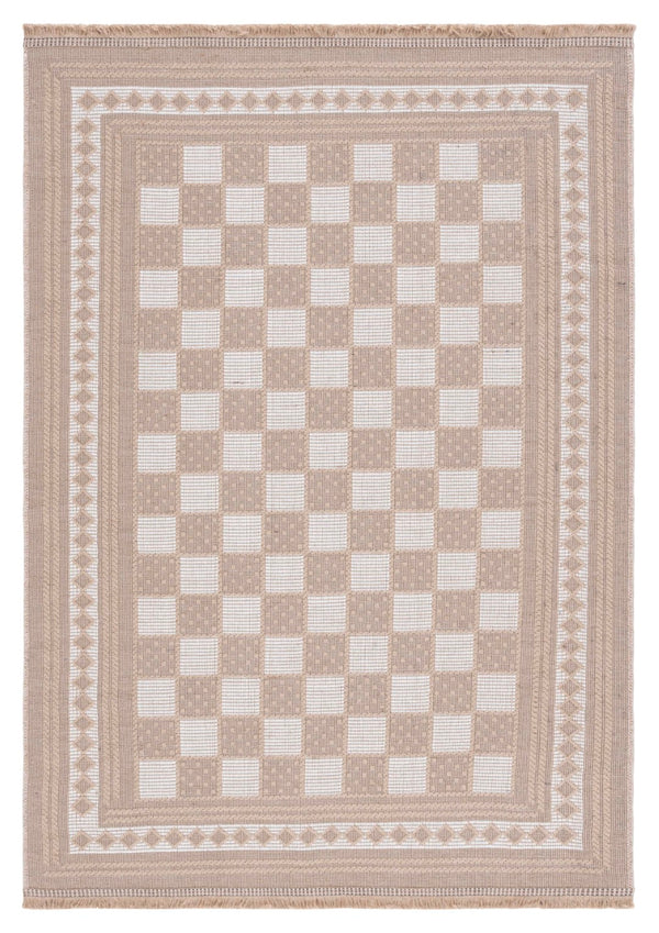 Safavieh Aspect 458 Power Loomed Natural Fiber Rug Natural / Ivory 4' x 6'