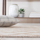 Safavieh Aspect 460 Power Loomed Natural Fiber Rug Ivory / Natural 8'-6" x 12'