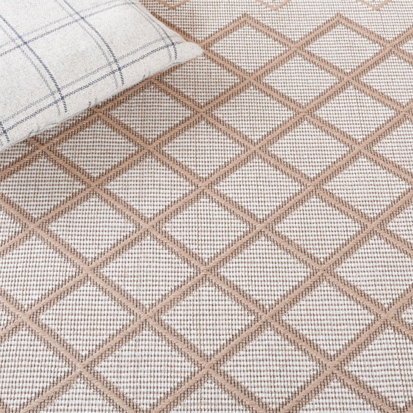 Safavieh Aspect 460 Power Loomed Natural Fiber Rug Ivory / Natural 4' x 6'