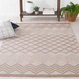 Safavieh Aspect 460 Power Loomed 50% Cotton, 47% Jute, 3% Polyester Natural Fiber Rug Ivory / Natural APE460A-8