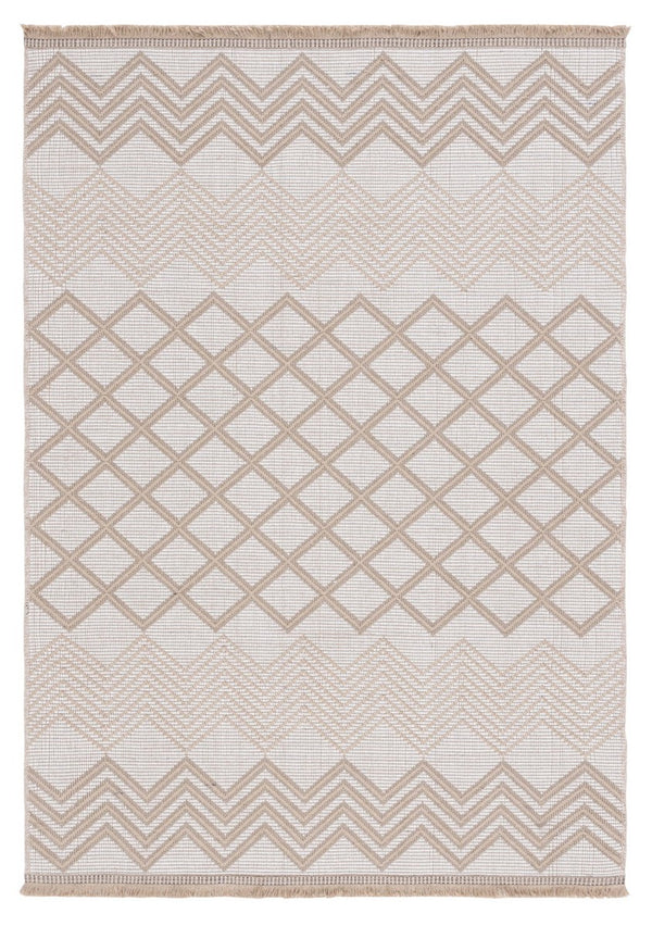 Safavieh Aspect 460 Power Loomed Natural Fiber Rug Ivory / Natural 8'-6" x 12'
