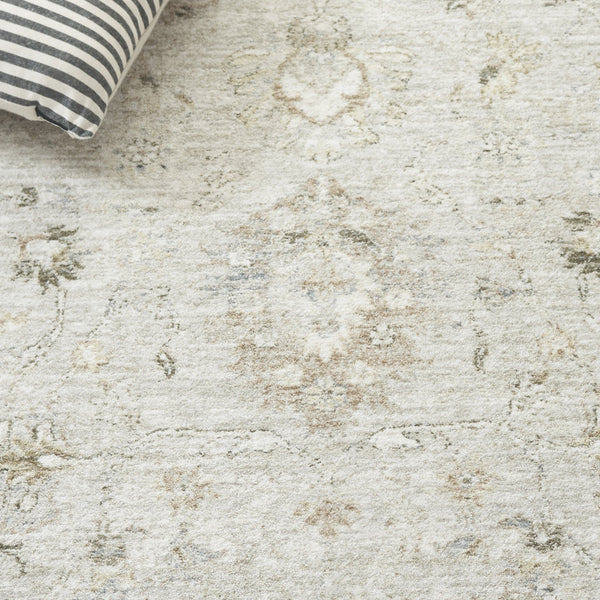 Safavieh April Timeless Elegance Area Rug In Soothing Grey And Ivory - Luxurious Turkish Design For Your Home Ivory ,Grey Polyester Apl210a-8