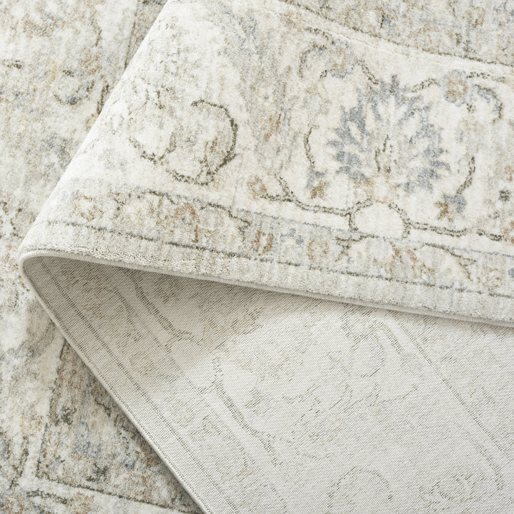 Safavieh April Timeless Elegance Area Rug In Soothing Grey And Ivory - Luxurious Turkish Design For Your Home Ivory ,Grey Polyester Apl210a-8