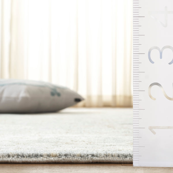 Safavieh April Timeless Elegance Area Rug In Soothing Grey And Ivory - Luxurious Turkish Design For Your Home Ivory ,Blue Polyester Apl210b-8