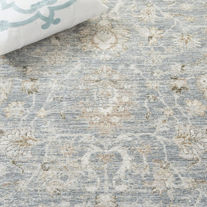Safavieh April Timeless Elegance Area Rug In Soothing Grey And Ivory - Luxurious Turkish Design For Your Home Ivory ,Blue Polyester Apl210b-8