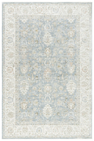 Safavieh April Timeless Elegance Area Rug In Soothing Grey And Ivory - Luxurious Turkish Design For Your Home Ivory ,Blue Polyester Apl210b-8
