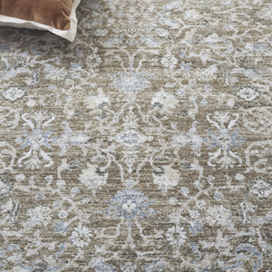 Safavieh April Area Rug - Timeless Elegance With Botanical Motifs - Durable, Plush, And Easy To Maintain Ivory ,Green Polyester Apl212a-8