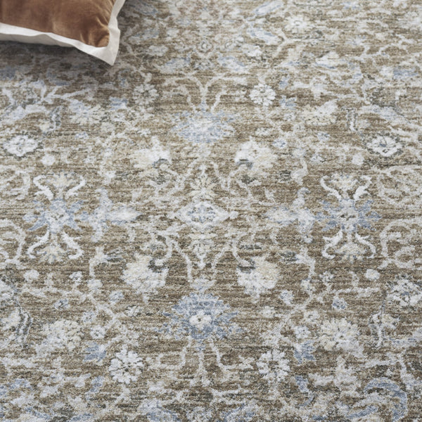 Safavieh April Area Rug - Timeless Elegance With Botanical Motifs - Durable, Plush, And Easy To Maintain Ivory ,Green Polyester Apl212a-8