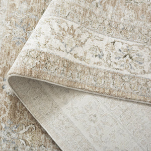 Safavieh April Area Rug - Timeless Elegance With Botanical Motifs - Durable, Plush, And Easy To Maintain Ivory ,Apricot Polyester Apl212b-8