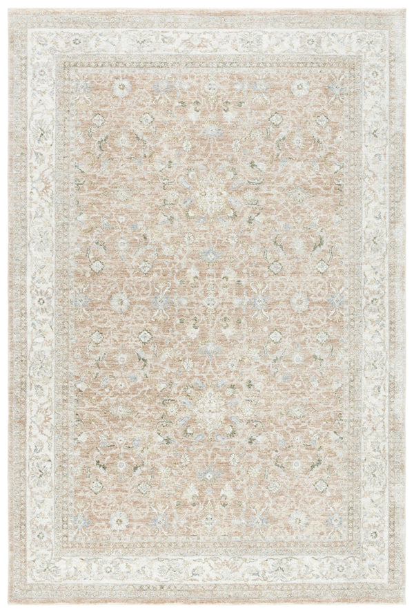 Safavieh April Area Rug - Timeless Elegance With Botanical Motifs - Durable, Plush, And Easy To Maintain Ivory ,Apricot Polyester Apl212b-8