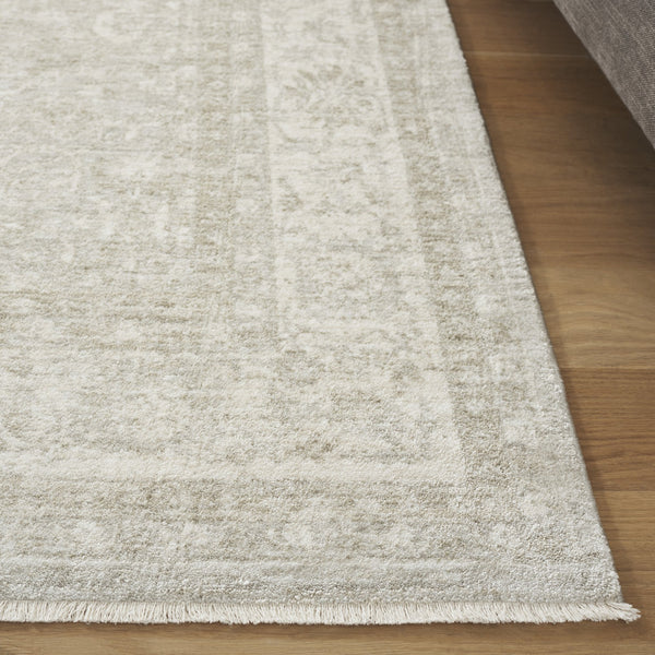 Safavieh April Area Rug - Timeless Elegance With Botanical Motifs - Durable, Plush, And Easy To Maintain Ivory ,Light Grey Polyester Apl212c-8
