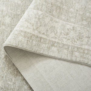 Safavieh April Area Rug - Timeless Elegance With Botanical Motifs - Durable, Plush, And Easy To Maintain Ivory ,Light Grey Polyester Apl212c-8