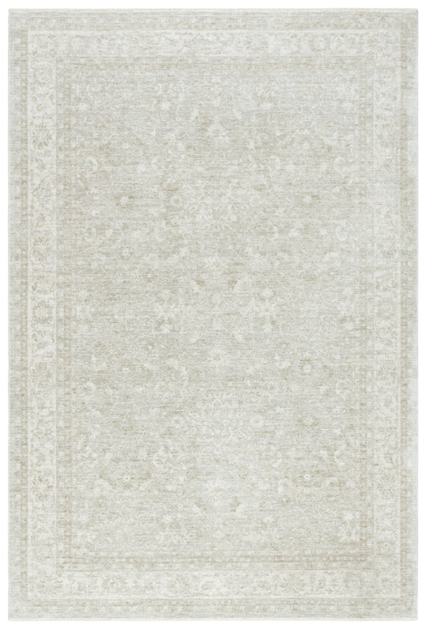 Safavieh April Area Rug - Timeless Elegance With Botanical Motifs - Durable, Plush, And Easy To Maintain Ivory ,Light Grey Polyester Apl212c-8