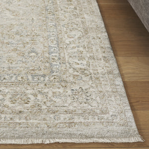 Safavieh April Exquisite Turkish Area Rug - Sophisticated Design With Timeless Elegance For Any Room Decor Ivory ,Grey Polyester Apl216a-8