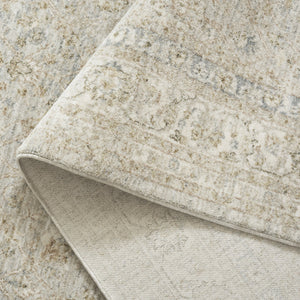 Safavieh April Exquisite Turkish Area Rug - Sophisticated Design With Timeless Elegance For Any Room Decor Ivory ,Grey Polyester Apl216a-8