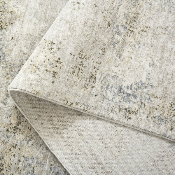 Safavieh April Luxurious Turkish Area Rug With Serene Abstract Design For Elegant Living Spaces And Comfort Ivory ,Grey Polyester Apl220a-8