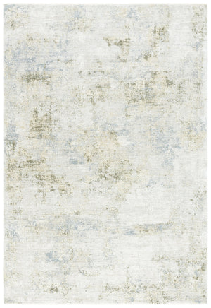 Safavieh April Luxurious Turkish Area Rug With Serene Abstract Design For Elegant Living Spaces And Comfort Ivory ,Grey Polyester Apl220a-8