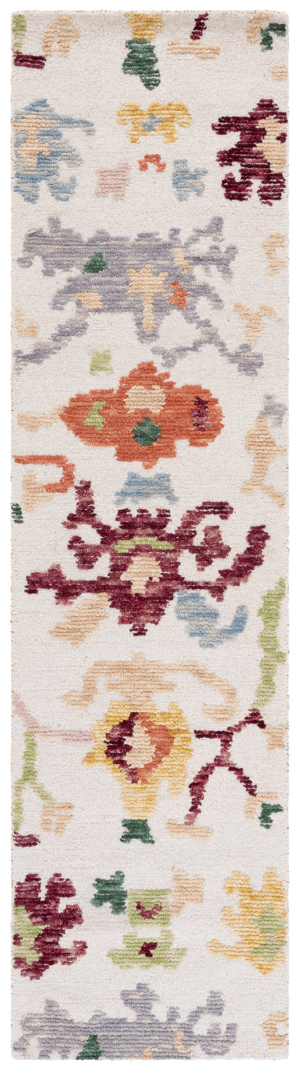 Safavieh Aspen Bohemian Charm Area Rug - Hand-tufted Wool And Cotton Blend For Luxurious Comfort & Style Ivory ,Red 85% Wool,15% Cotton Apn101a-6