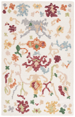 Safavieh Aspen Bohemian-inspired Area Rug - Hand-tufted Luxury In Vibrant Colors For Your Living Space Ivory ,Red 85% Wool,15% Cotton Apn101a-3