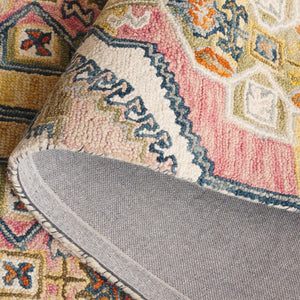 Safavieh Aspen Hand Tufted Wool Accent Rug Bohemian Geometric Pattern for Entryways and Bedrooms 5'-0" x 8'-0" APN106Q-5
