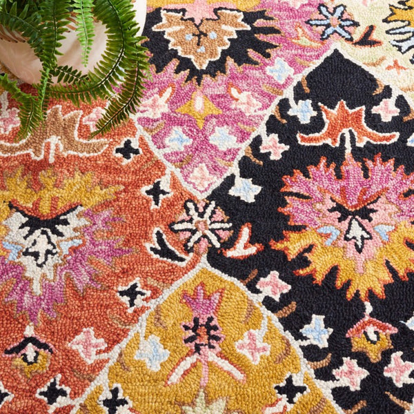 Safavieh Aspen Hand-Tufted Wool Blend Bohemian Runner Rug for Hallways and Entryways 3'-0" x 5'-0" APN108Z-3