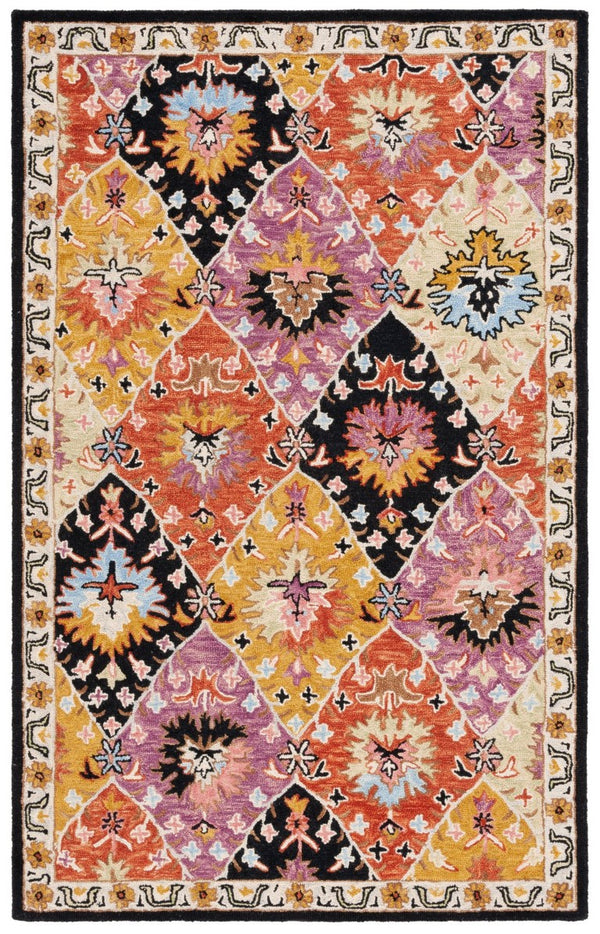Safavieh Aspen Hand-Tufted Wool Blend Bohemian Runner Rug for Hallways and Entryways 5'-0" x 8'-0" APN108Z-5