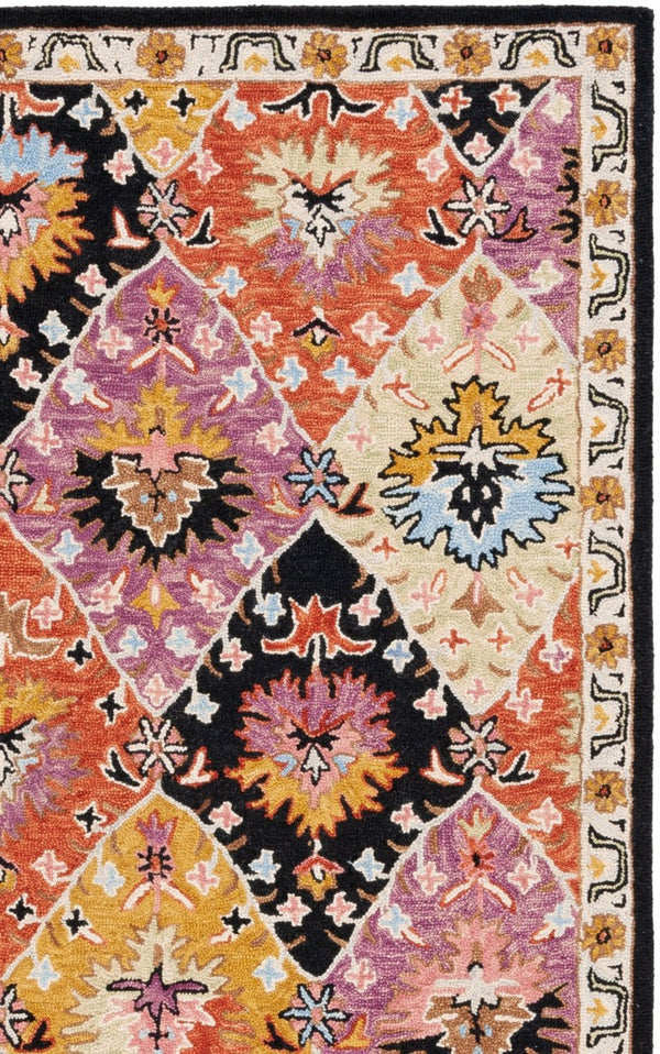 Safavieh Aspen Hand-Tufted Wool Blend Bohemian Runner Rug for Hallways and Entryways 5'-0" x 8'-0" APN108Z-5