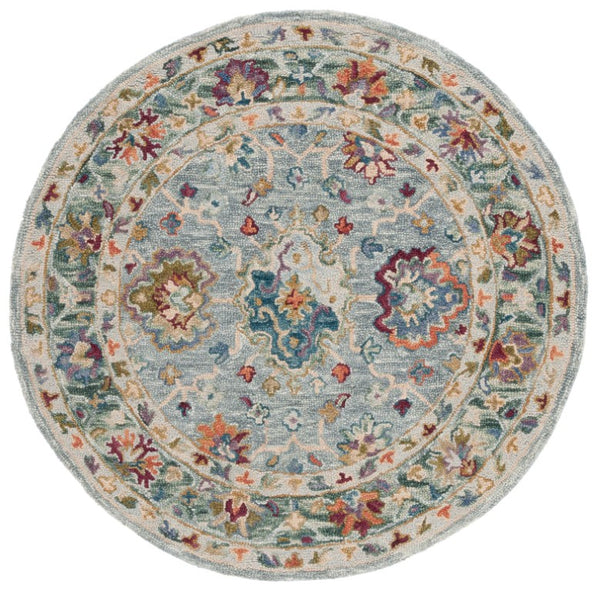 Safavieh Aspen Hand-Tufted Wool Floral Vine Area Rug for Large Boho Living Spaces 12' x 16' APN134F