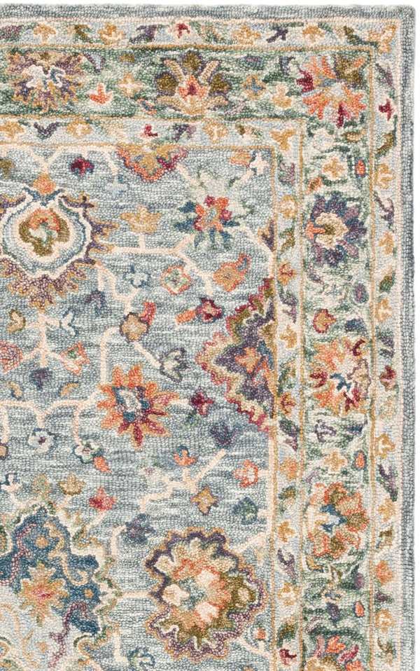 Safavieh Aspen Hand-Tufted Wool Floral Vine Area Rug for Large Boho Living Spaces 12' x 16' APN134F