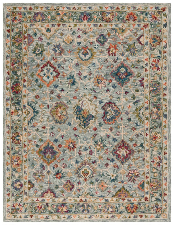 Safavieh Aspen Hand-Tufted Wool Floral Vine Area Rug for Large Boho Living Spaces 12' x 16' APN134F