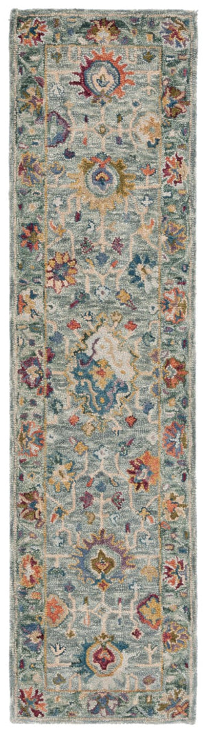Safavieh Aspen Hand-Tufted Wool Floral Vine Area Rug for Large Boho Living Spaces 12' x 16' APN134F