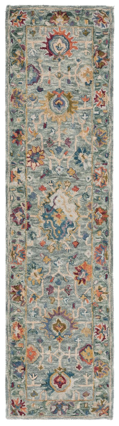 Safavieh Aspen Hand-Tufted Wool Floral Vine Area Rug for Large Boho Living Spaces 12' x 16' APN134F