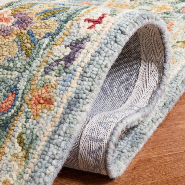 Safavieh Aspen Hand-Tufted Wool Floral Vine Area Rug for Large Boho Living Spaces 12' x 16' APN134F
