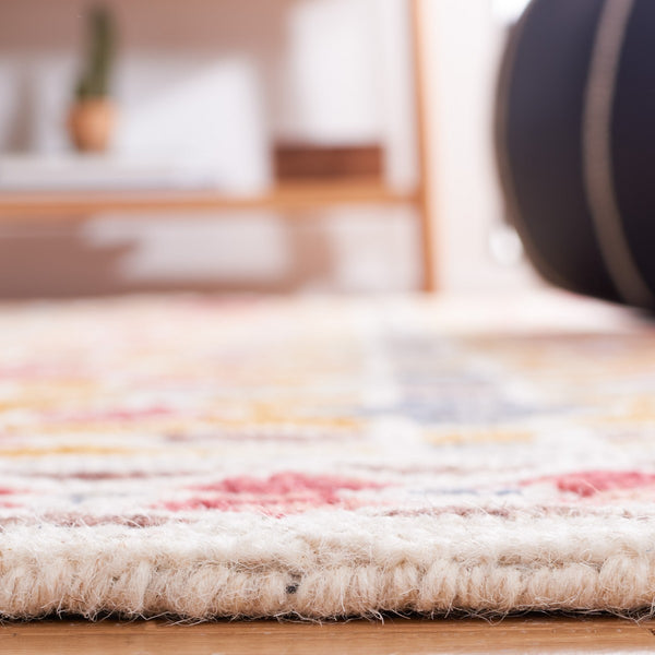 Aspen Hand Tufted Wool & Cotton Bohemian Area Rug - Luxurious 12mm Pile Height for Cozy Spaces