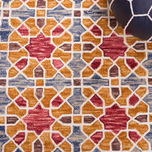 Aspen Hand Tufted Wool & Cotton Bohemian Area Rug - Luxurious 12mm Pile Height for Cozy Spaces