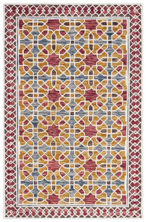 Aspen Hand Tufted Wool & Cotton Bohemian Area Rug - Luxurious 12mm Pile Height for Cozy Spaces