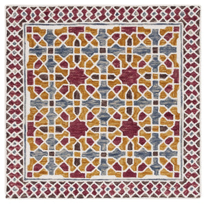 Aspen Hand Tufted Wool & Cotton Bohemian Area Rug - Luxurious 12mm Pile Height for Cozy Spaces