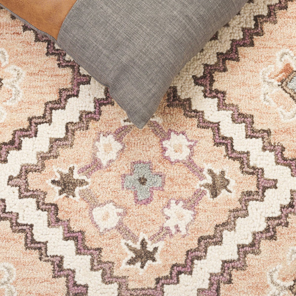 Safavieh Aspen Hand-tufted Area Rug - Luxurious 5x8 Beige & Grey With Classic Diamond Motif For Comfort Beige ,Grey 85% Wool,15% Cotton Apn153b-5